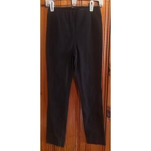 Rag & Bone women’s black dress pants high rise straight leg cotton size 2